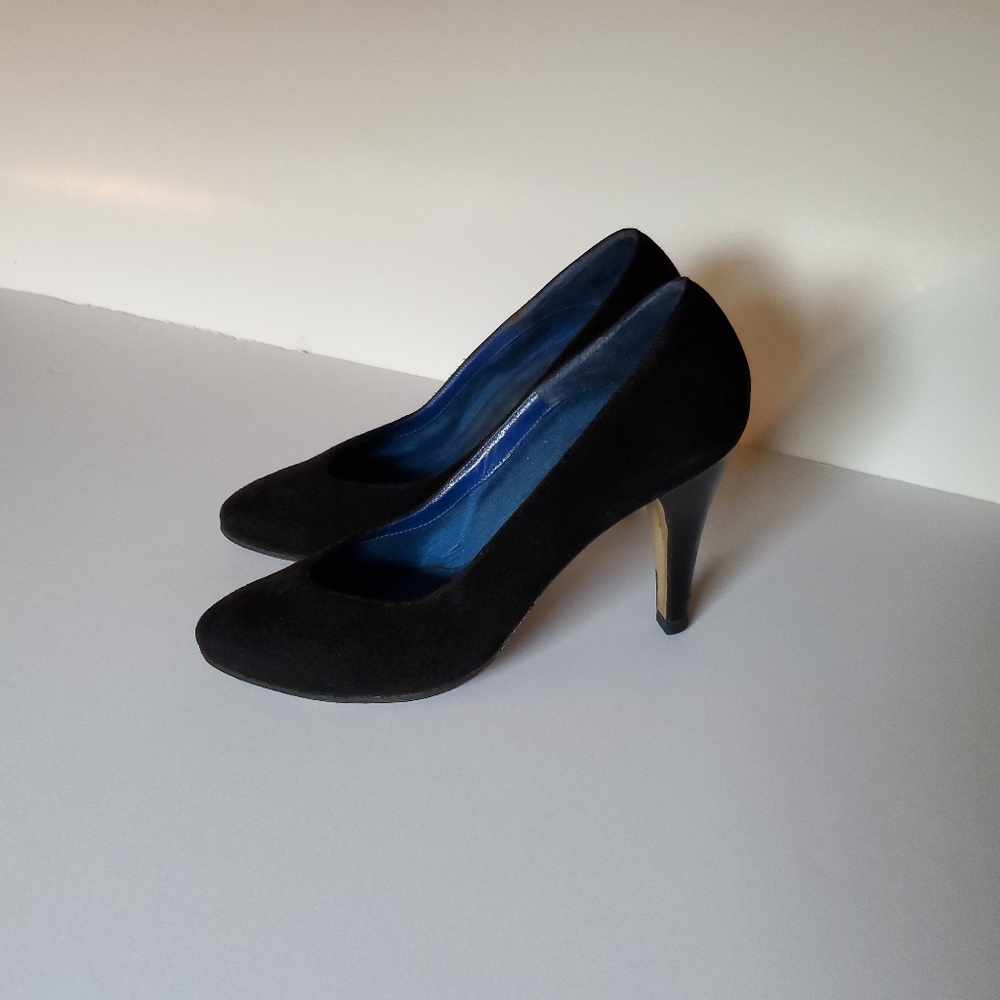 YSL Suede Patent Pumps 94% Off